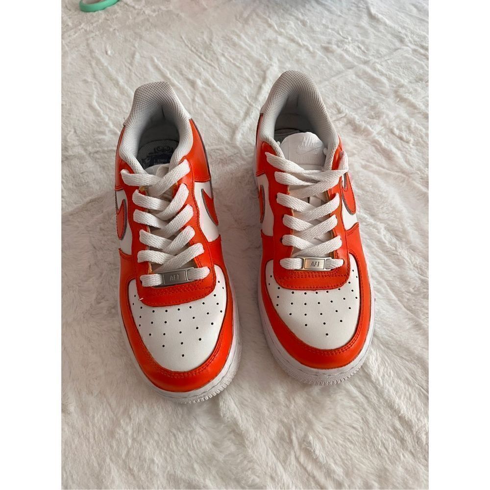 Custom Painted Nike Air Force 1 Size 6Y